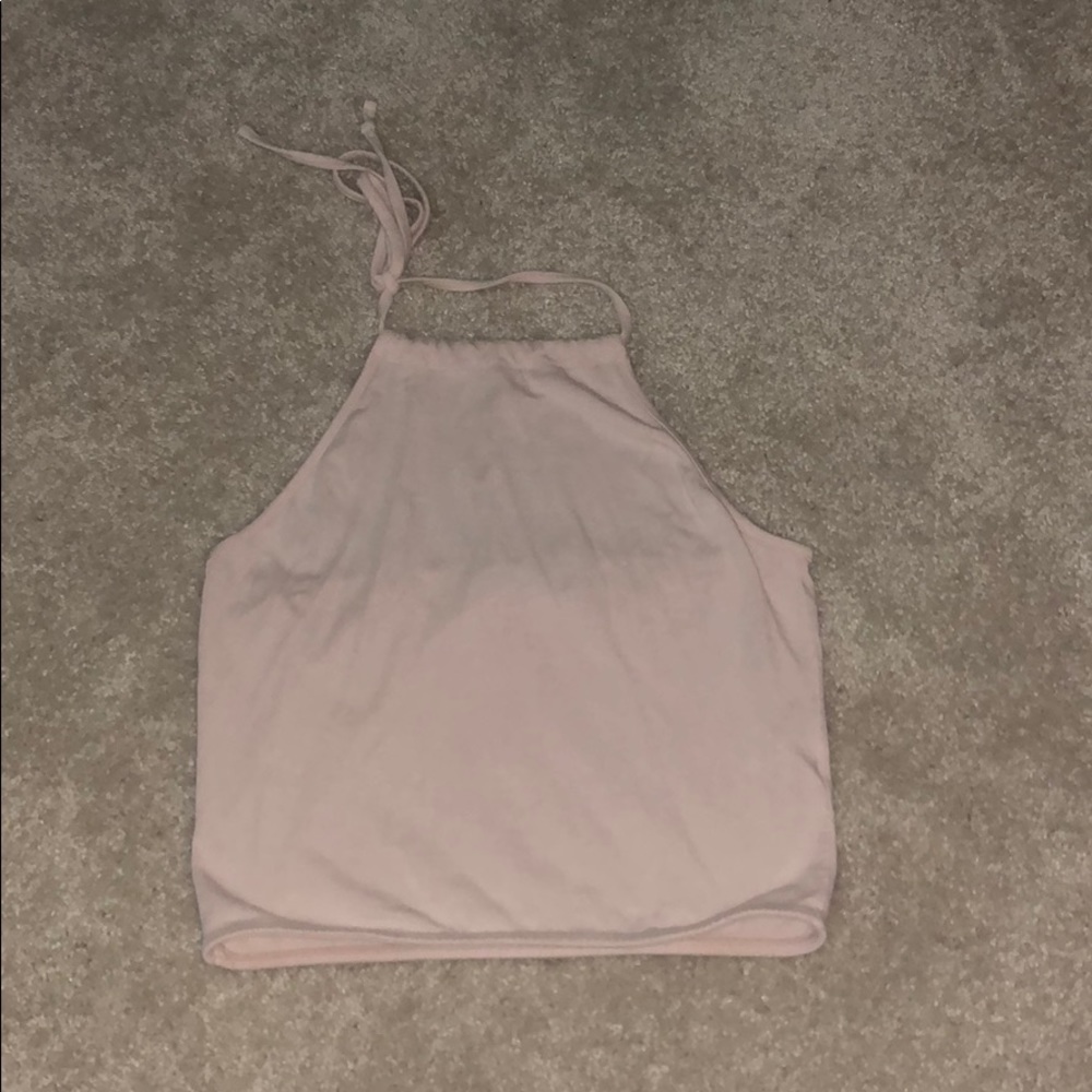 Halter crop top